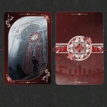 Retro-Style Anime Themed Playing Cards, Collectible Poker Cards For Love & Deep Space Fans - Multicolor - View 3