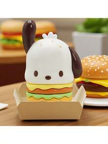 Figuras de la serie Sanrio Family Snack: decoración kawaii con personajes de comida, adornos coleccionables de escritorio inspirados en dulces y snacks japoneses. Figuras de PVC acrílico de alta calidad con detalles vívidos, con Hello Kitty, Cinnamoroll, Kuromi y My Melody. Regalo perfecto para decorar tu escritorio o estantería, ideal para fans del anime, adolescentes y adultos. Merchandising Sanrio de moda disponible internacionalmente. - Multicolor - Ver 4