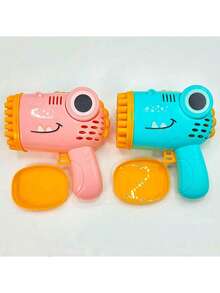 40-Hole Dinosaur Bubble Machine, Electric Bubble Gun, Outdoor Wedding Party Toy (Bubble Solution Not Included) - Multicolor - View 9