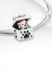 1件925纯银圣诞礼物热气球和圣诞树串珠吊坠，适合女性珠宝DIY手链 - 串珠 - 查看 10