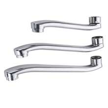 IOUHAPPY 1pc Stainless Steel Sink Faucet Pipe In-Wall Water Outlet Elbow S-Bend Extension Tube Bathroom Kitchen Faucet Leaking Repair Parts, Bathroom Accessories (No Tap) - Multicolor - View 12
