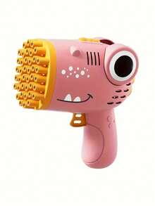 40-Hole Dinosaur Bubble Machine, Electric Bubble Gun, Outdoor Wedding Party Toy (Bubble Solution Not Included) - Multicolor - View 3