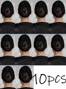 2pcs/10pcs/Set Women's Solid Color Muslim Hijab Underscarf Elastic Jersey Hijab Tube Inner Caps - Multicolor - View 25