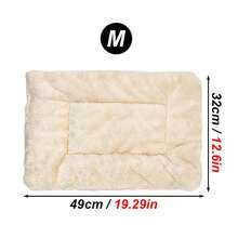 1片超柔软加厚保暖兔窝垫仓鼠睡垫仓鼠床舒适小型宠物垫宠物窝垫适合秋冬季小型动物