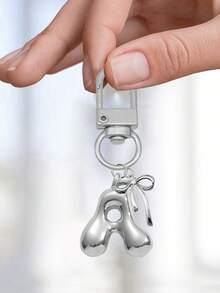 Mặt dây chuyền chữ cái bong bóng dễ thương, mặt dây chuyền túi xách - Mặt dây chuyền pha lê may mắn, chữ cái A-Z, mặt dây chuyền hợp kim sáng bóng Y2K cho túi xách, ba lô - Món quà hoàn hảo cho sinh nhật và các dịp đặc biệt, móc khóa, vòng treo túi xách, ba lô, mặt dây chuyền xe hơi, quà tặng cho phụ nữ và bé gái, phụ kiện ví và túi xách - Nhiều màu - Xem 11