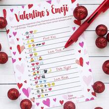 5PCS/10PCS/20PCS/30PCS Valentine's Day Candy Matching Game – Fun Party Activities For Couples - Multicolor - View 5
