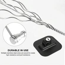 ABS Negro Cuadrado, Cerradura de Armario,  para Niños, Campana de Alarma contra Incendios, de Refrigerador con Llave - 1 - Ver 3