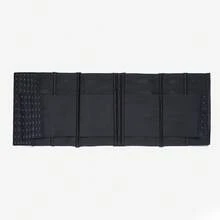 Double Belt Waist Cincher Trainer Slimming Body Shaper Corset Adjustable Shapewear Flat Belly - Black - View 3