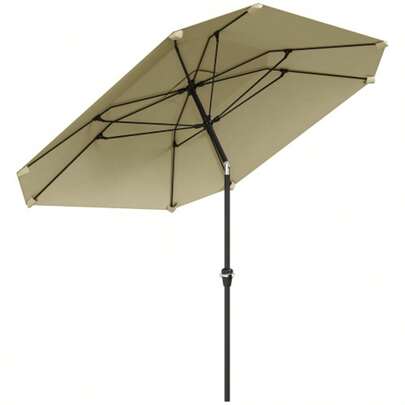 Outdoor Parasol, Stand And Base