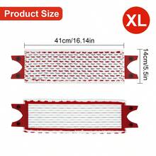 2/4/6pcs Upgraded XL Mop Replacement Pads, Compatible With Ultramax XL 2-In-1 Floor Mop, Wet & Dry Deep Cleaning, Washable Or Hand Wash, Suitable For Kitchen, Living Room, Deck, Cabin, Hallway, Cleaning Tool Accessories | Christmas - Multicolor - View 4