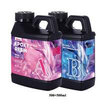 QIAO 1:1 Clear Epoxy Resin Kit, Fast Curing, Heat Resistant Casting Coating Resin, Suitable For Art DIY Crafts, Jewelry, Wooden Tabletop - Black - View 9