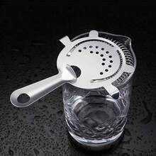 9 Pack Cocktail Strainer, 4 - Prong Stainless Steel Bar Strainer, 6 Inches Silver Bar Drink Strainer With Wire Spring Bartenders And Mixologists - Silver - View 5