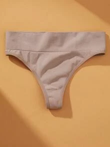 VKME 5 قطع/مجموعة من السراويل الداخلية الخالية من الخياطة، ملابس داخلية رياضية للنساء ذات خصر منخفض - متعدد الألوان - مشاهدة 6