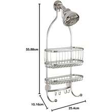 interDesign York Lyra Shower , Satin(Satinados) - Multicolor - Ver 7