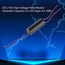 EstiloTransformador De Alto Voltaje 3.7 V - 6 V CC A 50 KV, MóDulo De Potencia De Impulso De Alto Voltaje, Generador De Pulso, MóDulo De Bobina De Encendido Super Arc, 50000 V, 0.5 Cm - 1.5 Cm, DescargaVersióN Mejorada - 1 - Ver 3