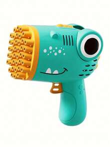 40-Hole Dinosaur Bubble Machine, Electric Bubble Gun, Outdoor Wedding Party Toy (Bubble Solution Not Included) - Multicolor - View 7