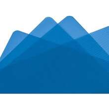 Barrilito Cubierta para engargolar, rayada, transparente, 40pz. CTR8788 - COLOR AZUL - Ver 3