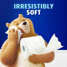 Charmin Ultra Soft Toilet Paper 36 Mega Rolls| 2-Ply Septic- & Clog-Free Bath Tissue| 4X More Sheets Vs.Regular Rolls (Vs. Charmin Basic 1-Ply)| Hypoallergenic & Dermatologist-Tested - 藍色 - 查看 10