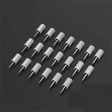 10/20pcs Metal Shelf Support Pins (With Anti-Slip Sleeve), Cabinet Partition Self-Tapping Screws, Laminate Board Brackets - Furniture Glass Bracket Integrated Screw Set