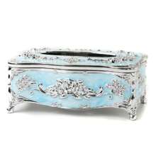 1PC European Luxury Home Desktop Tissue Box,Suitable For Living Room,Coffee Table,High-End Hotel Restaurant Kitchen,Napkin Extractor Box And Household Tissue Storage Box,The Ideal Decorative Piece For Hotel Coffee Tables And Dining Tables - Multicolor - View 11