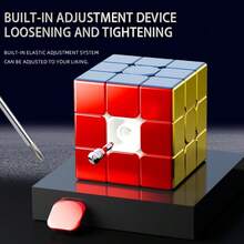 SENGSO Metal Speed Cube 2x2x2 3x3x3 Alloy Phantom Colour Stickerless Puzzle Professional Competition Cube Educational Toys - Multicolor - View 7