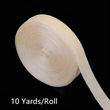 6-25mm Beige Single-Sided Velvet Ribbon, Christmas Ribbon, Jewelry Display Packaging, Flower Gift Wrapping, Bows, DIY Party Decoration - Beige - View 13