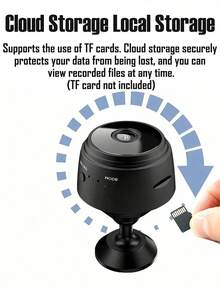 Caméra de sécurité sans fil WiFi pour la maison, caméra corporelle, caméra nounou, caméra intelligente pour maison intérieure et extérieure, caméra pour animaux de compagnie, chien et bébé, caméra portable 480P pour la maison, mini caméra de chambre avec vision nocturne, caméra de porte sans besoin de WiFi, 400 mAh. - Multicolore - Voir 7