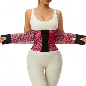 1件装束腰塑身衣，腹部控制压缩带，女士运动束腰