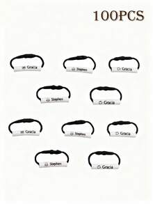 10 Personalized Custom Shoe Name Tags For School To Distinguish Shoes, Clothes, Umbrellas, Water Cups And Other Daily Necessities,Luggage Tag, Personalized Gifts - Style a - View 31