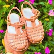 Baby MEL Sandal: Charming Design And Unparalleled Comfort For Babies Sizes 17 To 24 - 裸色 - 查看 10