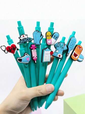 8/12支装医疗保健护士医生圆珠笔，笔款随机，护士节礼物