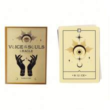 《灵魂之声》神谕旨在帮助你与三种不同的灵魂相遇：你自己的灵魂、你的守护灵以及其他灵魂。（PDF指南） - 金色 - 查看 2