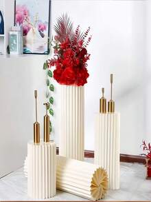 Khung phông nền hình cột La Mã gấp gọn màu trắng + Chiều cao có thể điều chỉnh, Không cần lắp ráp, Mở chỉ bằng một cú nhấp chuột, Thích hợp cho đám cưới, trung tâm thương mại, tiệc tùng, Dễ dàng tạo nên không gian thời trang cao cấp, Phụ kiện chụp ảnh hoàn hảo! - Nhiều màu - Xem 4