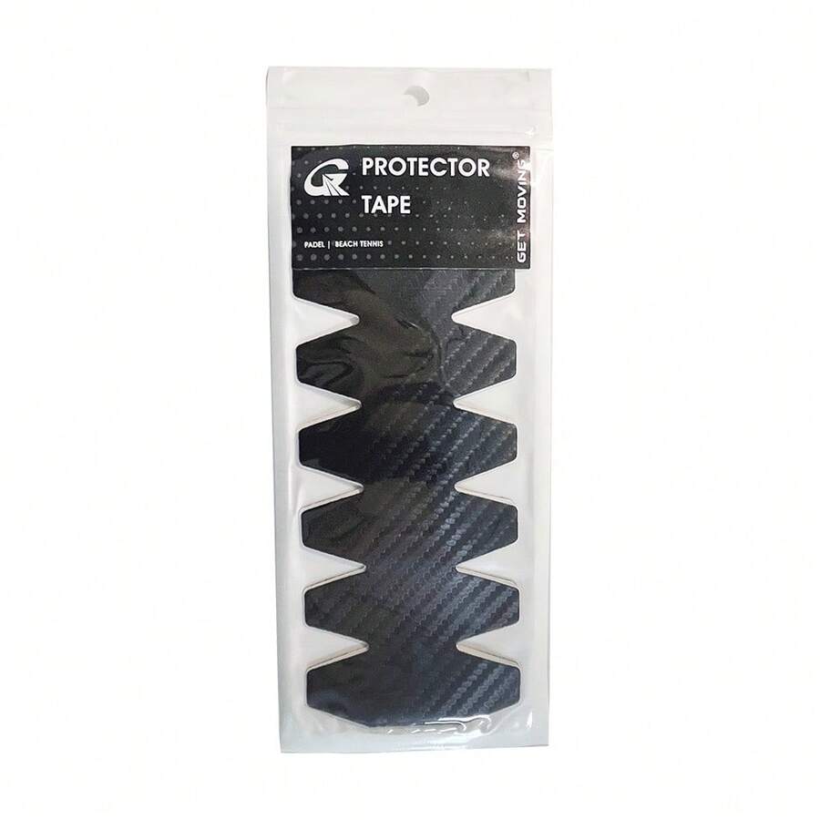 GET MOVING Black 3K Texture Large Gear Padel Protector Tape