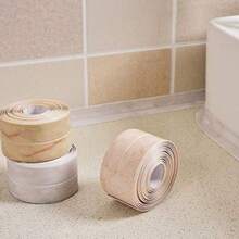Tira de calafateo autoadhesiva impermeable para tina cinta para cocina baño ducha piso y sellado de pared 5 x 259 cm Style 3 - Estilo 3 - Ver 4