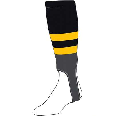 TCK - Estribos de béisbol (tamaño grande, 300 g, 5 pulgadas), color negro, dorado, grafito