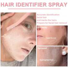 面部剃毛喷雾、保湿去角质喷雾、亮肤去角质喷雾、面部去角质喷雾（液体干燥成粉末后使用） - 塑料瓶装，非气雾剂