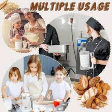 FillTouch 2 Pcs Cupcake Batter Dispenser Pancake Mix Dispenser 4 Cups With Squeeze Handle Tools For Pancake, Cupcake, Cookie, Cake, Waffles, Ice Cream Baking Gifts For Kitchen Housewarming (Black) - ColorE - 查看 6