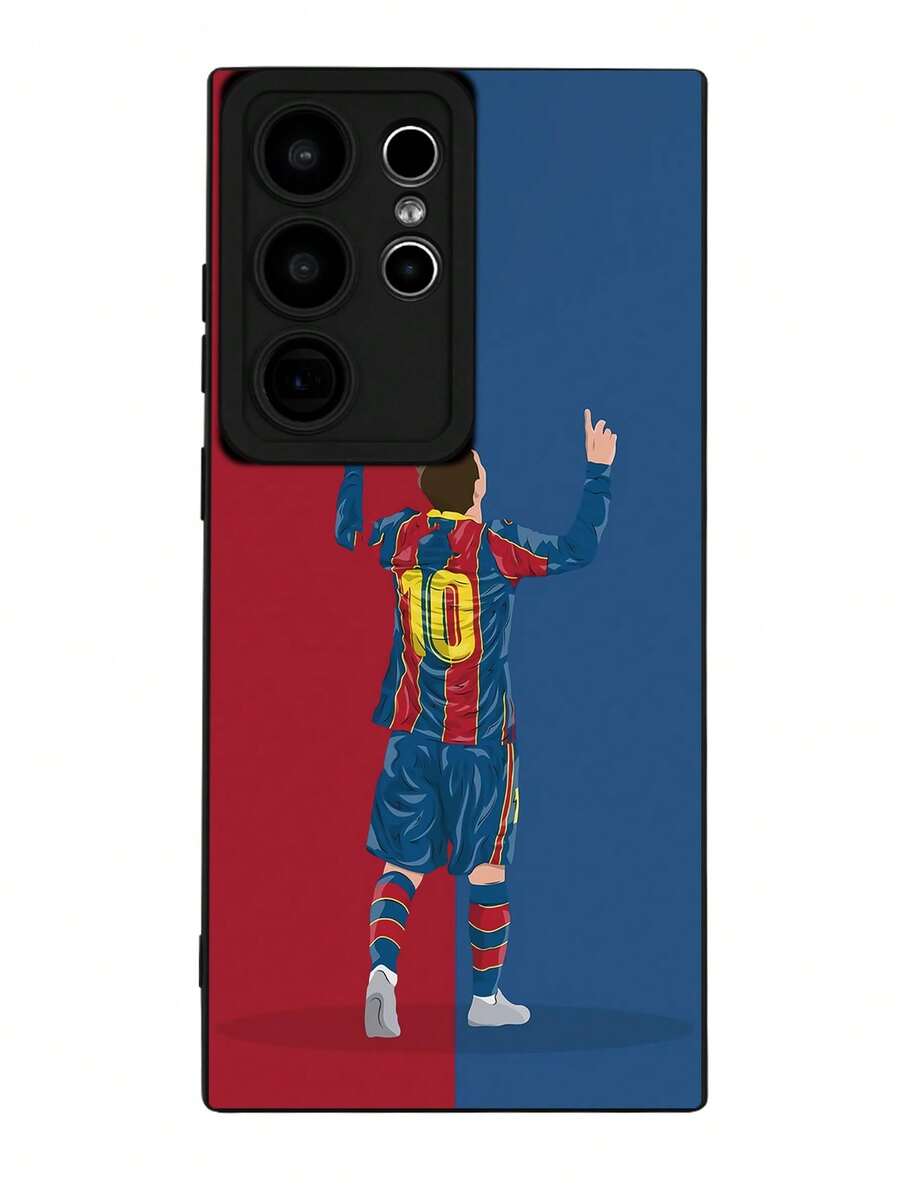 Soccer Player Celebration Pattern Phone Case Soft TPU Shockproof Back Cover for Football Fans All-over Print Mixed-color Phone Cases - Compatible with Phone 17 PRO MAX/17 AIR/15 Pro Max/16 PRO MAX, Galaxy S22/S23/S24/S23 Plus/S24 Ultra/S25/A15/A33/A23. - Color mixto 1 - Ver 1