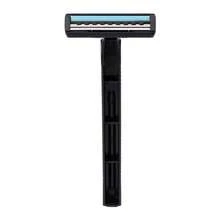 24 Rastrillos Desechables Doble Navaja Con Banda Lubricante, Afeitadora, Razuradora para Afeitar - Negro - Ver 9