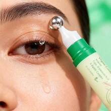 胶原蛋白眼部精华，减少眼部浮肿，淡化眼袋和黑眼圈，深层渗透提亮肤色，保护眼周肌肤，男女皆宜 - 米色 - 查看 6