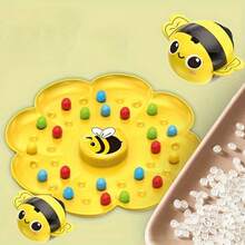 69pcs Magnetic STEM Honeycomb Fishing Game Set - Montessori Fine Motor Skills Puzzle Board With Magnetic Bee-Shaped Building Blocks, Interactive Multi-Player Tabletop Fishing Game For 3-8 Year Old Kids, Educational Learning Toy For Classroom Rewards, Family Games, Birthday Gifts, Christmas Holiday Parties And Festivals - Nhiều màu - Xem 8