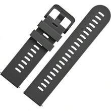 Smart Watch Strap - Dark Grey (Black Buckle) - View 9