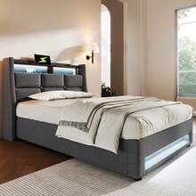 Bed Frames - Grey - View 4
