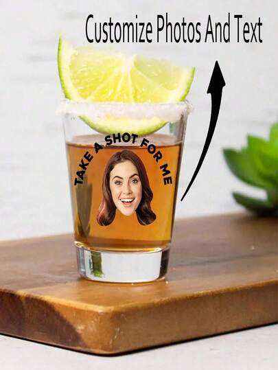 Customized Photo Wine Glass, Wine Glass With Photo, Customized Wine Glass, Customized Birthday Wine Glass, Personalized Photo Wine Glass, Multi-Functional, Funny Single Party Wine Glass, Party Gifts, Groom & Bride Face Wine Glass, Girlfriend Travel, Single Party Gift, Warm Atmosphere, Autumn Home Decor