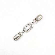 Vintage Sweater Cardigan Collar Clips, Waist Cincher Clips ,Dress Shirt Brooch Clips, Silver Flower Pattern Sweater Shawl Clip -Waist Clip, Waist Cincher Cardigan Clip Scarf Collar Accessory Clips & Brooch Clips For Clothing Gifts - Multicolor - View 8