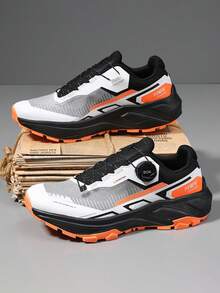 2025新款男士休闲人字拖，软底，时尚酷炫，裂纹设计，柔软舒适 - 橘色 - 查看 3