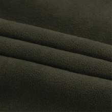 Adidas Men's Casual Comfortable Loose Turndown Collar Faux Lamb Wool Jacket, Autumn/Winter - Night Sky Cargo Green - View 5