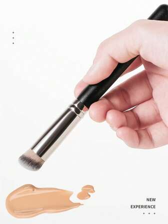 1PC270 Concealer Brush Round Head No Powder Waste Soft Bristles Seamless Cover Acne Scars Dark Circles Hot Round Design Smooth No Clumping Natural Finish Essential