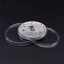 Yes/No Flip Coin | High-Quality Flip Stress Reliever | Decision Making Game Prop | Business Stress Relief Toy | Manager's Decision Making Tool | Desktop Collection Gift - Multicolor - View 3